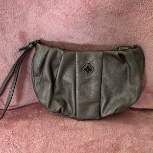 Simply Vera Vera Wang Dark Brown Wristlet
